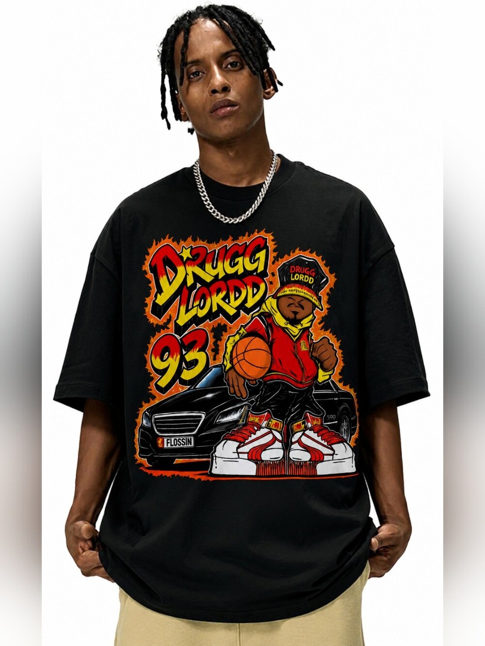 Drugg Lordd   "HUSTLER" TEE